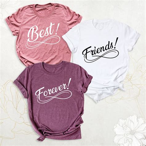 Best Friend Shirts For 3 People