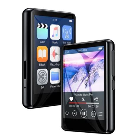 Pc_c MP3 Player Bluetooth 5.0 Full Touch Screen with India | Ubuy