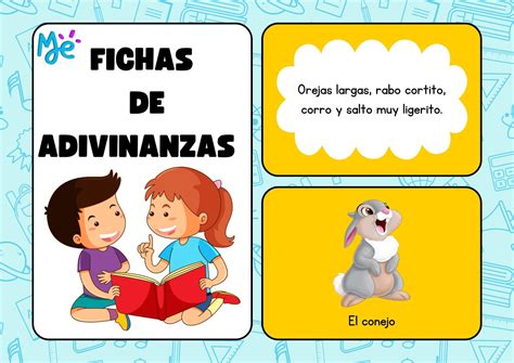 Fichas de Adivinanzas Para Ninos - Materiales Educativos