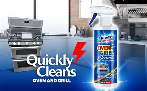 BLUEOXY High-Performance Oven & Grill Cleaner | BBQ Cleaner | Ceramic ...