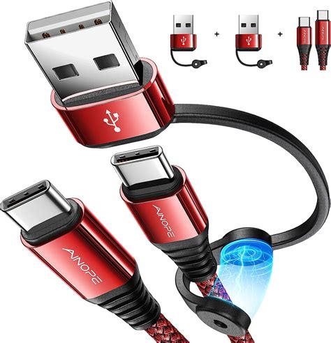 Buy AINOPE USB C to USB C Cable [60W,6.6FT] New Detachable Fast ...