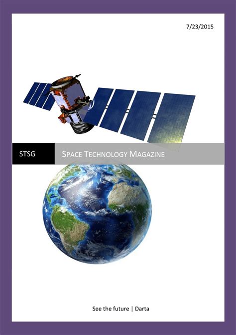 Space Technology Front Cover 的图像结果