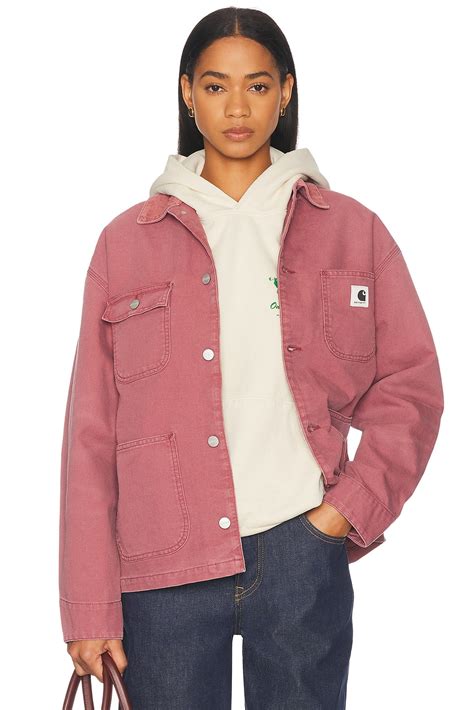 Carhartt WIP ABRIGO OG MICHIGAN en Dusky Pink | FWRD