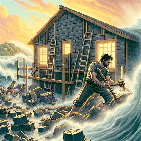 Luke 6:48 Artwork | Bible Art