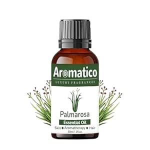 AROMATICO Palmarosa Essential Oil 100% Pure Natural & Undiluted ...