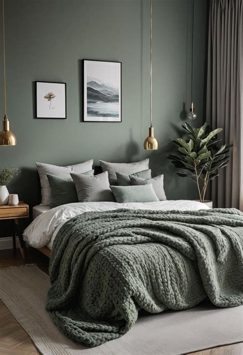 29 Sage Green And Grey Bedroom Ideas: Chic Decor - Lovely Harbor in ...