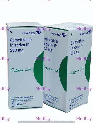 Gemcitabine Injections - Gemcitabine Cytogem 200Mg By Medesy Wholesale ...