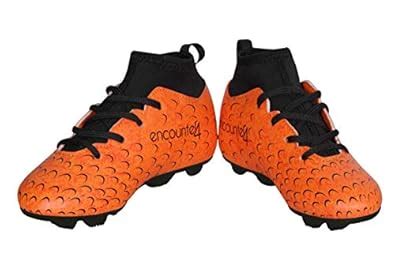 Nivia PRO Encounter 4 Football Shoes for Kids Orange : Amazon.in: Shoes ...