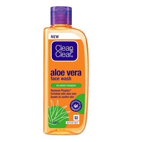 Buy Clean & Clear Aloe Vera Face Wash 150ml Online at Low Prices in ...