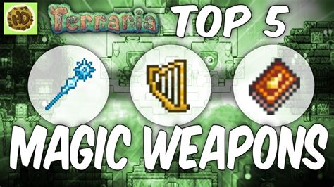 Terraria Top 5 Magic Weapons | Best Weapons 1.2 - YouTube