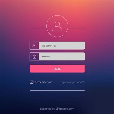 Login ui Images - Free Download on Freepik