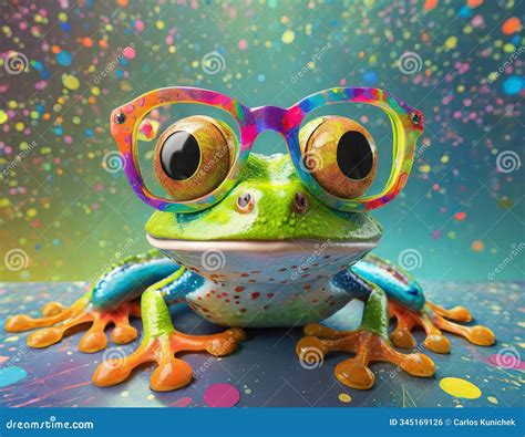 Frog With Glasses