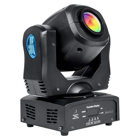 Spark world Mini Moving Head RGB LED Stage Light DMX512 Sound-Activated ...