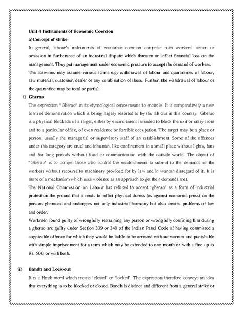 U3 - Instruments of Economic coercion - Unit 4 Instruments of Economic ...