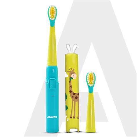 AGARO COSMIC Sonic Electric Toothbrush for Adults with 5 Modes, 3 Brush ...