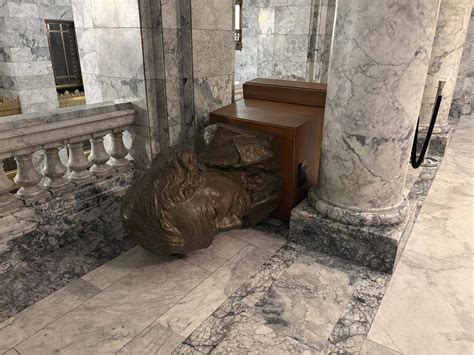 Damage report: Washington state Capitol artifacts harmed | The Olympian
