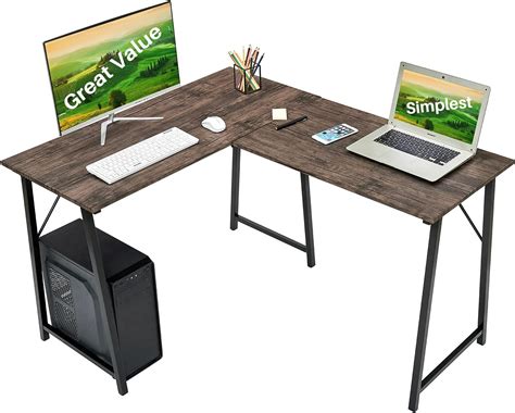 L Shaped Desk Gaming Computer Desk | Ubuy India