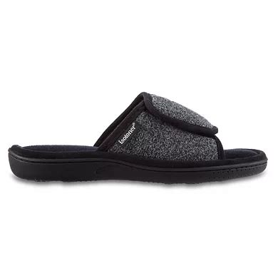 isotoner Space Dye Adjustable Men's Slide Slippers