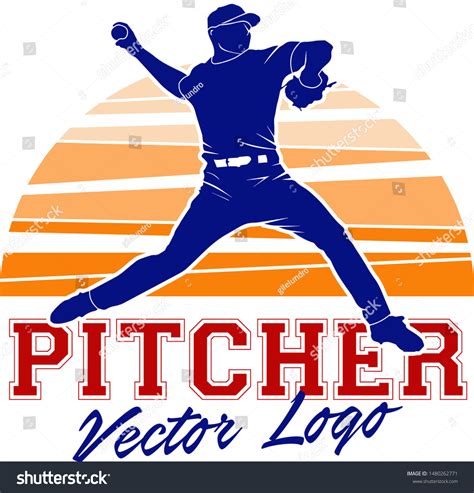 Baseball Pitcher Logo 的图像结果