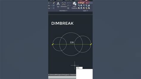 Image result for Dimbreak AutoCAD