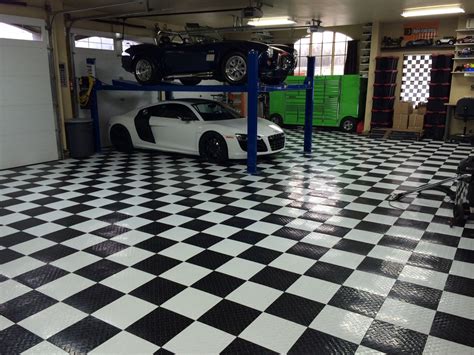Garage Floor Checkered Tiles at Kevin Davidson blog