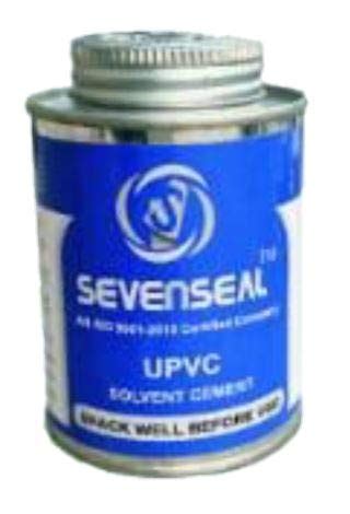 SEVENSEAL U-PVC Pipe Bonding Adhesive/U-PVC Solvent Cement - Clear (1 ...