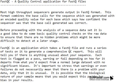 FastQC Tutorial Windows 的图像结果
