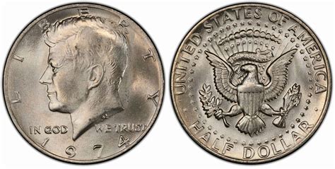 1974 Half Dollar Value: are “D”, “S”, No mint mark worth money?