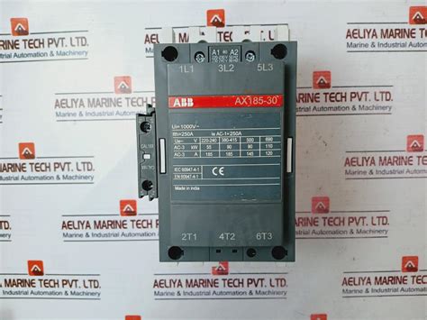 Abb Ax185-30/ Cal18X-11 Auxiliary Contact Block With Contactor – Aeliya ...