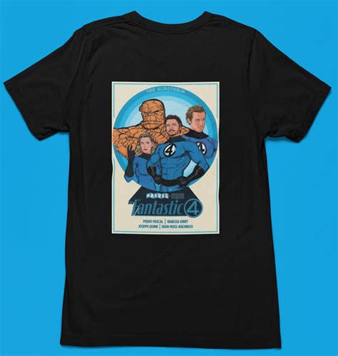 Pedro Pascal Fantastic Four Shirt L Marvel Shirt I Gifts for Comic Book ...