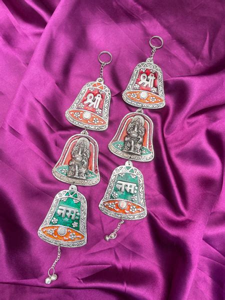 Shree Ganeshay Wall Hanging (Meena Work)- Pair of 2 – Barn 14