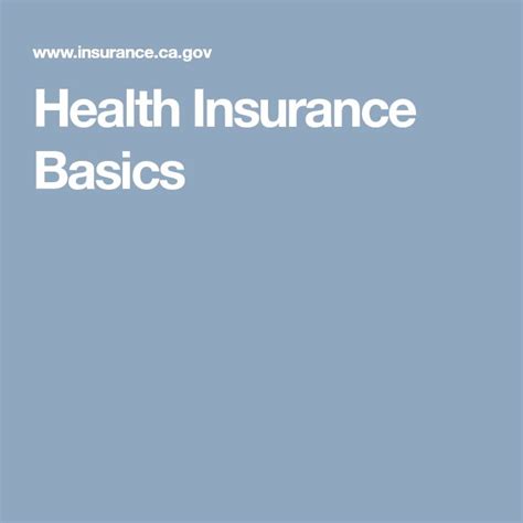 Understanding Health Insurance Basics 的图像结果