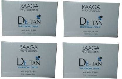 RAAGA PROFESSIONAL De-Tan Pack Tan Removal Cream (Pack of 4) - Price in ...