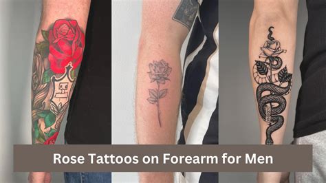 What Makes Forearm Rose Tattoos for Men So Popular Right Now? – Men Deserve