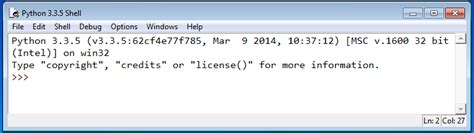 Python Shell Windows 1.0 的图像结果