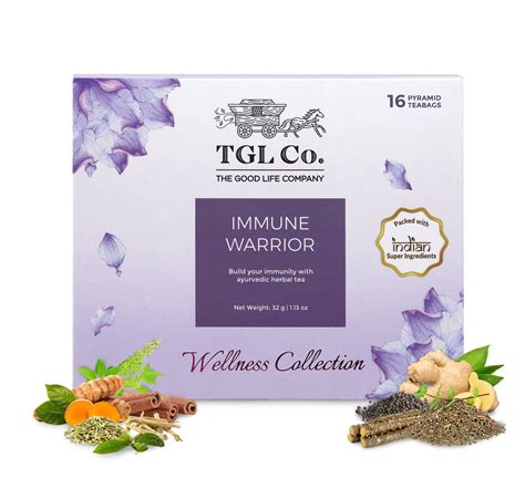 Buy | Premium Online | Immune Warrior Tea Bags Green Tea TGL Co. – The ...