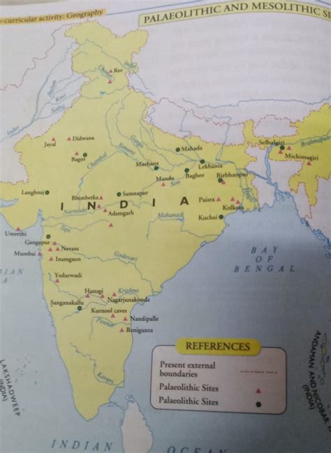 Mark and label the following places on a blank outline map of (a) One ...