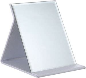 YANCI Portable Folding Makeup Mirror PU Leather Travel Vanity Mirror ...