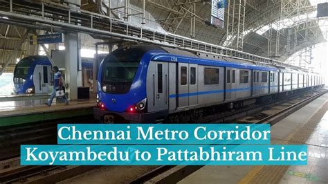 INR 9,928 Crore for 27 KM Koyambedu to Pattabhiram Line, Chennai Metro ...