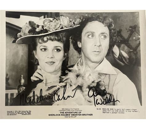 The Adventure of Sherlock Holmes' Smarter Brother signed movie photo