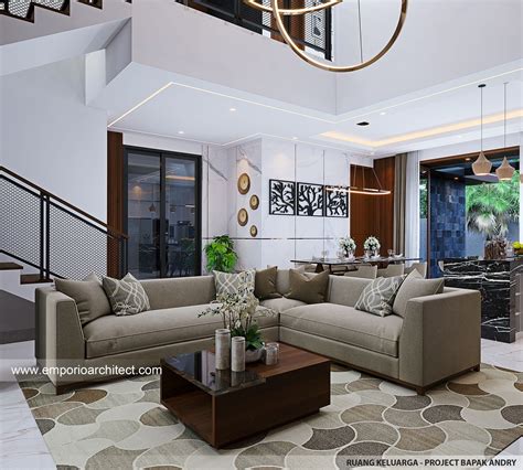 Desain Interior Rumah Modern Kontemporer 2 Lantai Bapak Ady Di Bandung ...