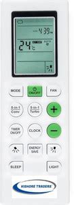 Kishore Traders Compatible Remote Control For Blue Star Ac Blue Star ...
