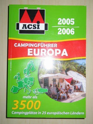 Camping Guide - Europe (2005/2006) - English edition : Amazon.in: Books