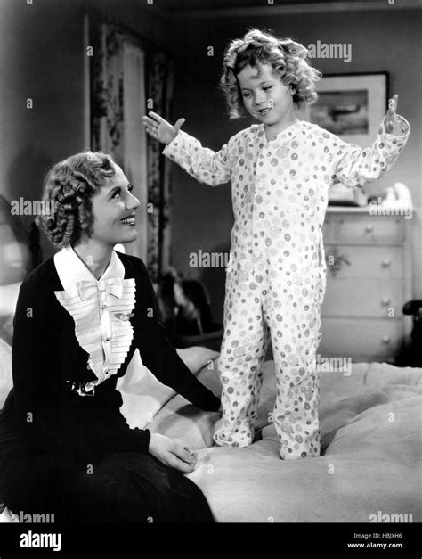 BRIGHT EYES, Judith Allen, Shirley Temple, 1934, in pajamas TM and ...