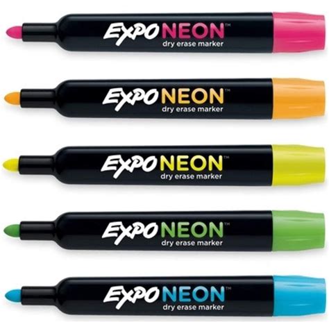 Expo Neon Window Dry Erase Markers - SCOOBOO - EXPO