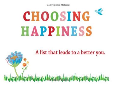 Choosing Happiness: A List That Leads to a Better You : Hodge, Julie ...