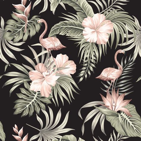 Flamingo Hibiscus Wallpaper – Myindianthings