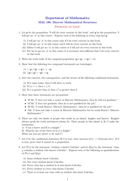 Discrete Math Problems 的图像结果