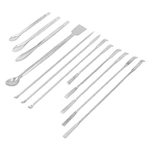 Laboratory Stainless Steel Spatula Set Kit for Experiment Sampling ...