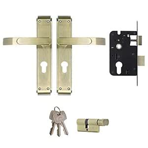 Godrej Gloria 1CK Mortise Door Lock Handle Set with 3 Keys, Suitable ...